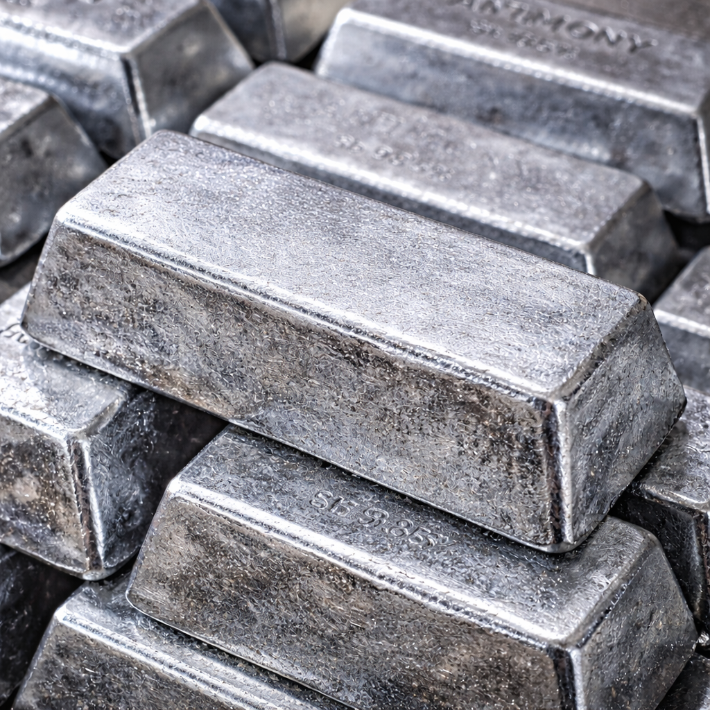 antimony ingots